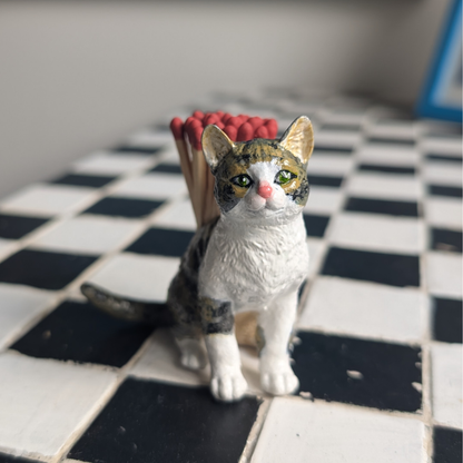 Gato para cerillas (Personalizado)