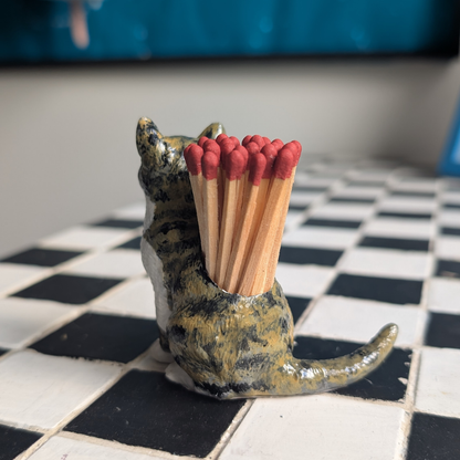 Gato para cerillas (Personalizado)