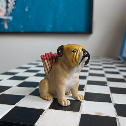Perro para cerillas (Personalizado)