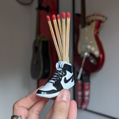 Zapatilla inspirada en "Air Jordan Retro" para cerillas